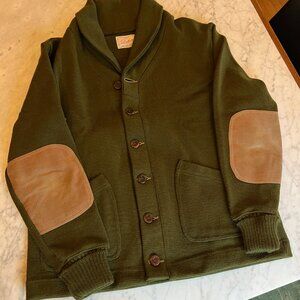 Dehen 1920 Shawl Sweater Coat 2.0 - Loden - Size L